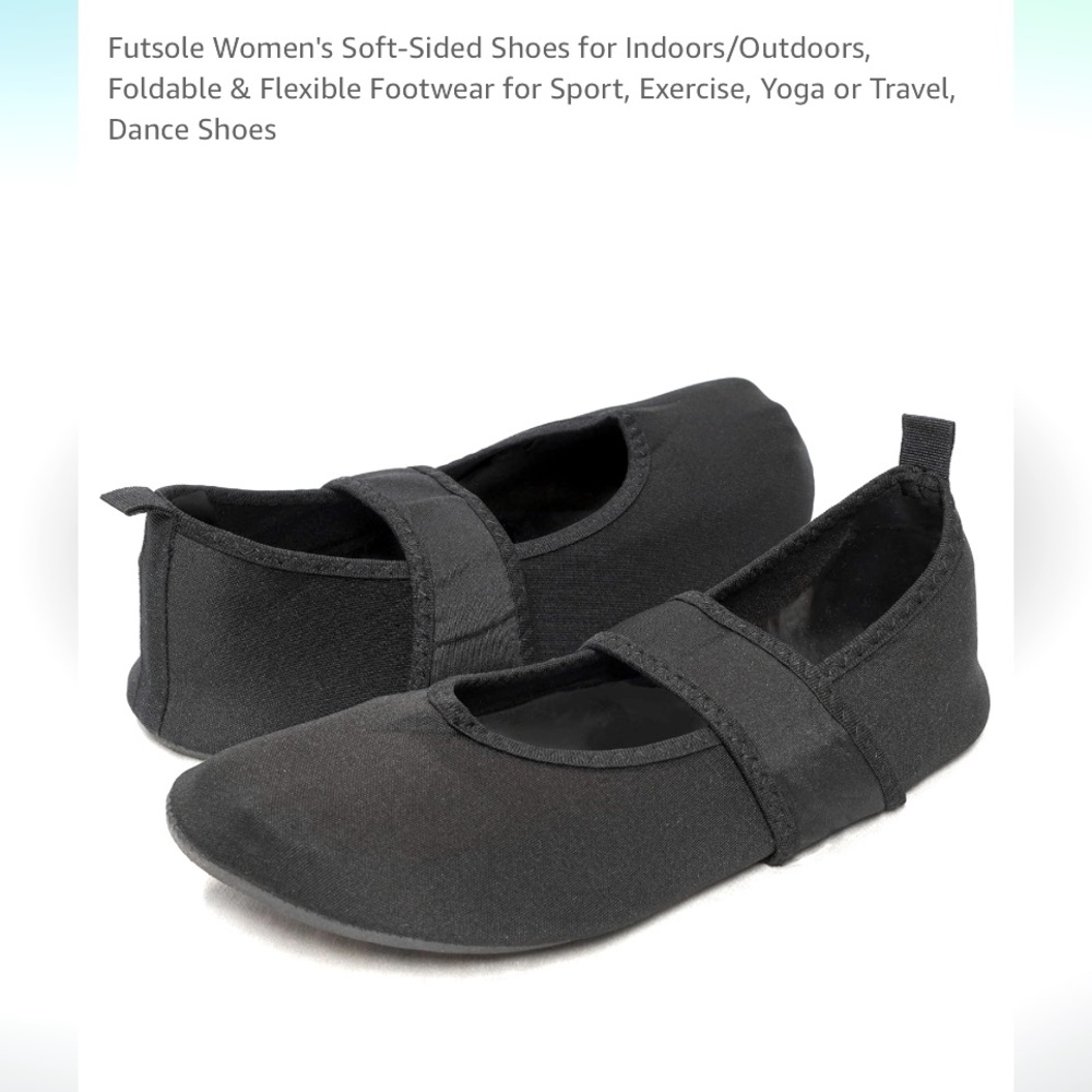 Nufoot soft sided flexible sole Maryjane’s. Size 10. New, Never Worn.